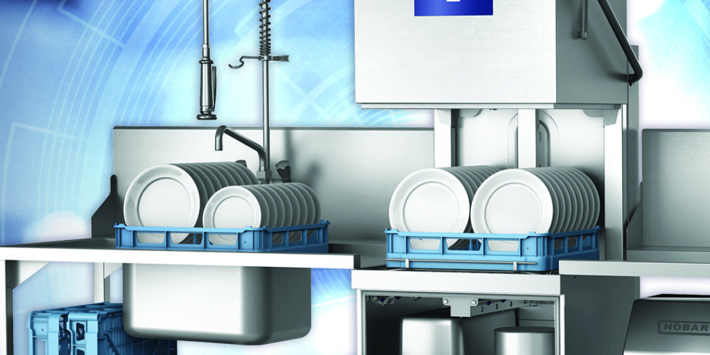 Hobart Two Level Washer Press Image