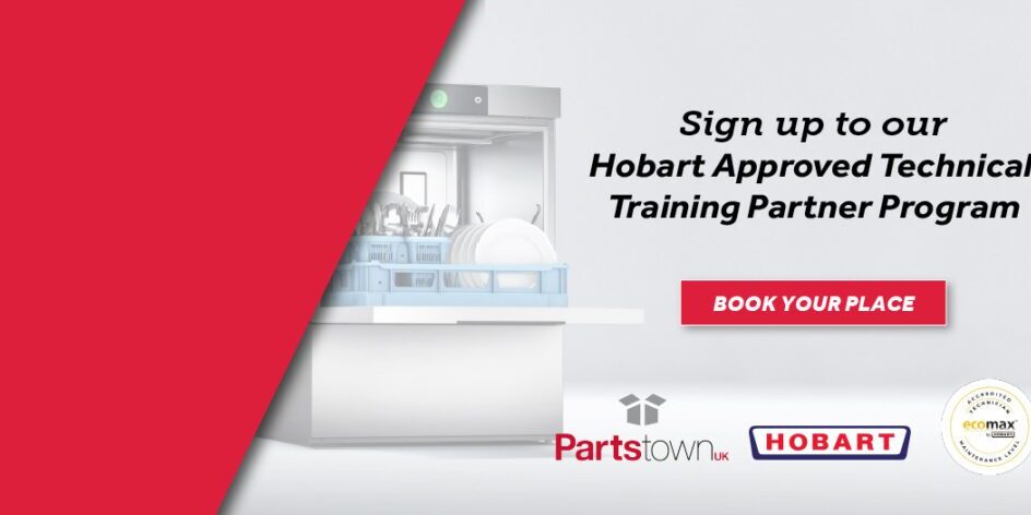 Hobart-and-Ecomax-dishwasher-training-at-Parts-Town-UK